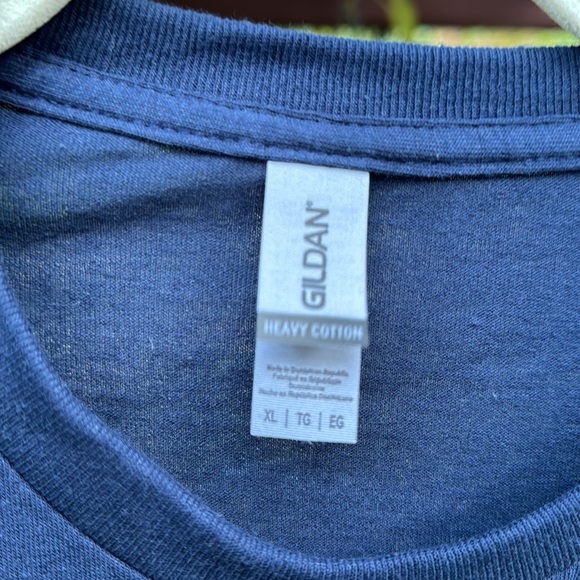 👩‍⚕️ NURSE RATCHED; “Medication Time” Men’s BNWOT Navy 100% Cotton Tee Sz. XL! - Picture 4 of 8